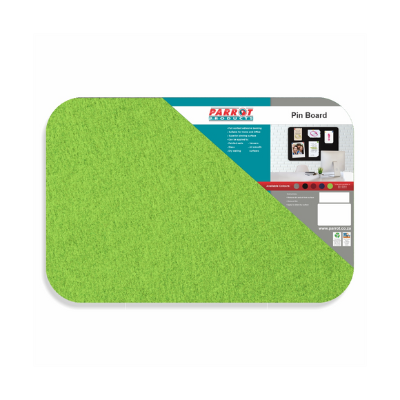 Image of Pin Board Adhesive No Frame 900*600Mm Lime