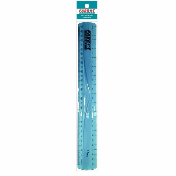 Parrot Flexible Ruler 30cm Blue - image 02
