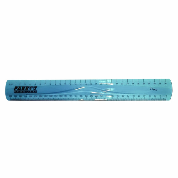 Parrot Flexible Ruler 30cm Blue - image 01