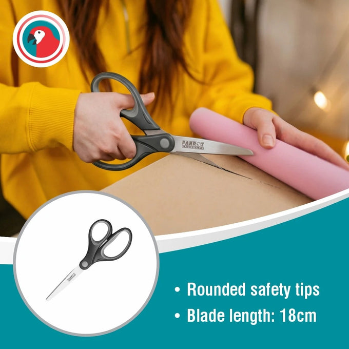 Parrot Scissors 18cm - Grey - image 03