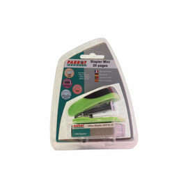 Image of Stapler Plastic Mini Green + Staples (1000X26/6)