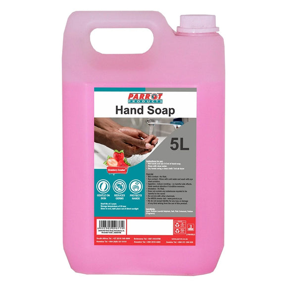 Parrot Antibacterial Hand Soap Strawberry 5L - image 03