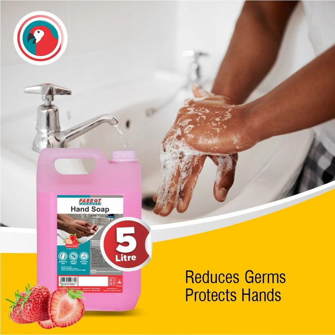 Parrot Antibacterial Hand Soap Strawberry 5L - image 04