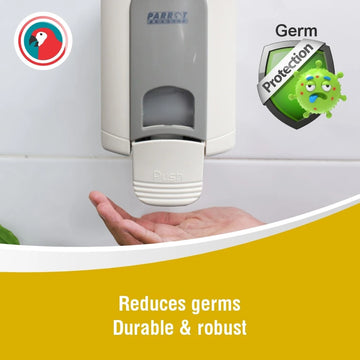 Parrot Dispenser Manual Wall Mounted 500Ml White/Grey - Spray Pump - image 01