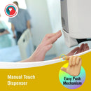 Parrot Dispenser Manual Wall Mounted 500Ml White/Grey - Spray Pump - image 03