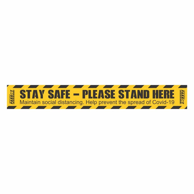Parrot Covid19 – Social Distancing Floor Graphic 600X80mm Pack Of 10 - image 05