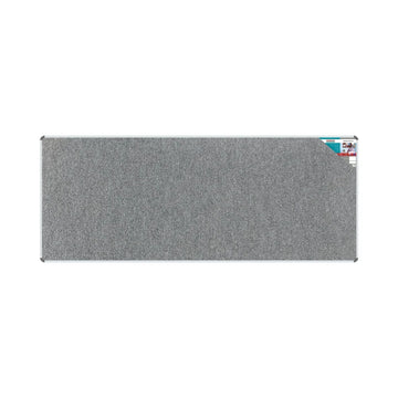Parrot Bulletin Board Ribbed Alum Frame 3000x1200mm Laurel - image 01
