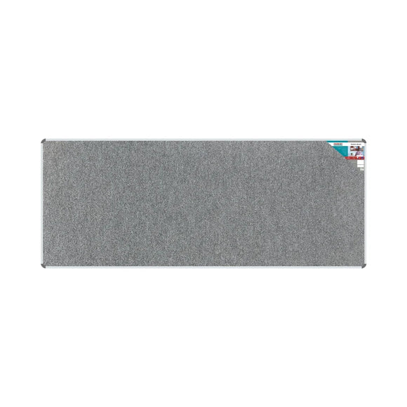 Parrot Bulletin Board Ribbed Alum Frame 3000x1200mm Laurel - image 01