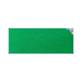 Parrot Bulletin Board Ribbed Alum Frame 3000x1200mm Palm - image 01