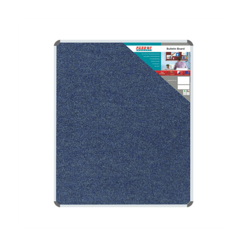 Image of Bulletin Board Ribbed Alum Frame 1200*1000Mm Denim