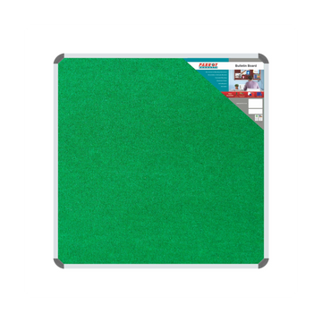 Image of Bulletin Board Ribbed Alum Frame 1200*1200Mm Palm