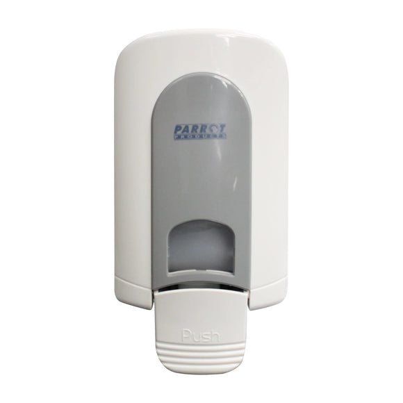 Parrot Dispenser Manual Wall Mounted 500Ml White/Grey - Gel Pump - image 01
