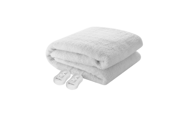 Image of  Pure Pleasure Electric Blanket  Fullfit Sherpa Fleece in Heating & Cooling,Heaters,Electric Blankets