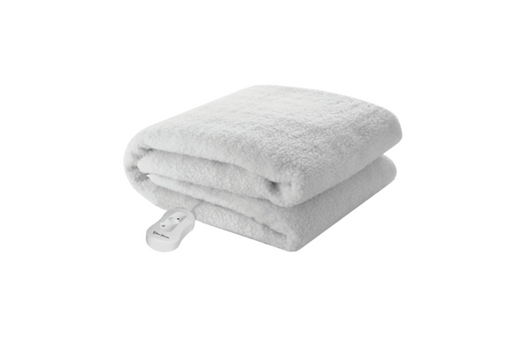 Image of  Pure Pleasure Electric Blanket Extra Length Fullfit Sherpa Fleece in Heating & Cooling,Heaters,Electric Blankets