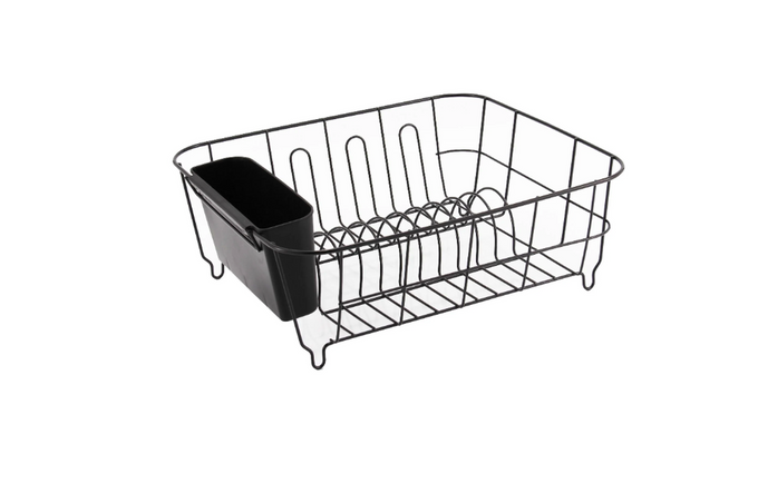 Image of  Casa Catania 301 Dish Drainer -Black inHome & Décor,Kitchenware,Kitchen Accessories