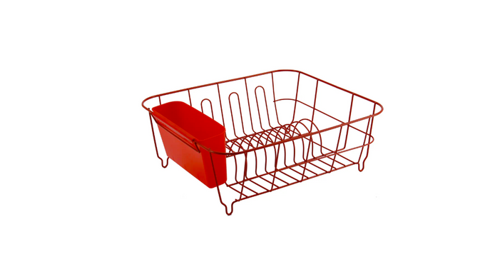 Image of  Casa Catania 301 Dish Drainer Red inHome & Décor,Kitchenware,Kitchen Accessories