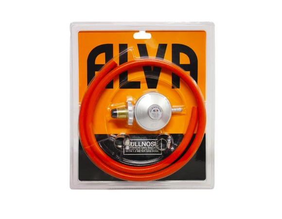 Image of  Alva Bullnose Hose & Regulator Blister Pack inGarden & Outdoor,Camping,Gas Cylinders