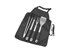 Image of  Alva Roll Up 4Pce Bbq Stainless Steel Set inGarden & Outdoor,Camping,Gas Cylinders