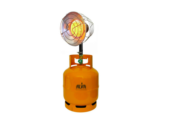 Image of  Alva Cylinder Top Heater inHeating & Cooling,Heaters,Gas Heaters
