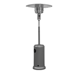 Alva Patio Gas Heater Split Pole Powder Coated