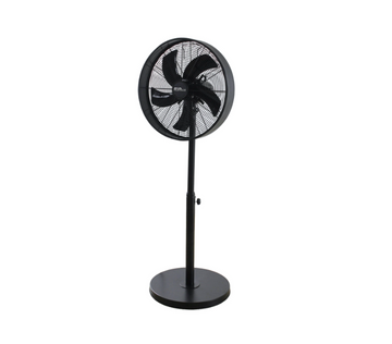 Image of  Alva Air 40Cm Drum Pedestal Fan Matt Black 50W inHeating & Cooling,Fans,Ac Powered