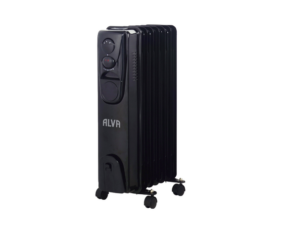 Image of  Alva 7 Fin 1500W Oil Heater-No Timer inHeating & Cooling,Heaters,Oil Heaters
