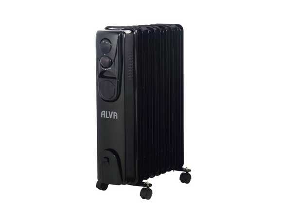 Image of  Alva 9 Fin 2000W Oil Heater-No Timer inHeating & Cooling,Heaters,Oil Heaters