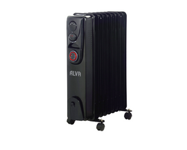 Image of  Alva 9 Fin 2000W Oil Heater-With Timer inHeating & Cooling,Heaters,Oil Heaters