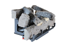 Alva Log Fireplace Gas Heater (520Mm Wide) - 5.3Kg - 0