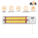 Alva Electric Quartz Bathroom Heater-2