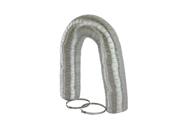 Alva Flue Pipe 110Mm, Extendable Length 600-1500Mm