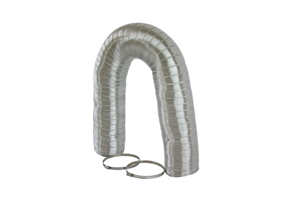 Alva Flue Pipe 110Mm, Extendable Length 600-1500Mm