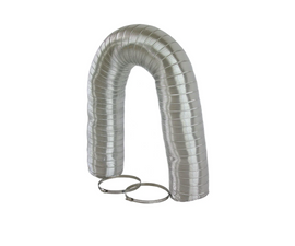 Alva Flue Pipe 120Mm,Extendable Length 600-1500Mm