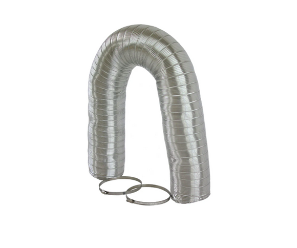 Alva Flue Pipe 120Mm,Extendable Length 600-1500Mm