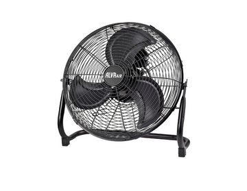 Image of  Alva Air 40Cm High Velocity Floor Fan Matt Black 70W inHeating & Cooling,Fans,Ac Powered
