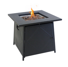 Alva Gas Fire Table (With Lava Stones)