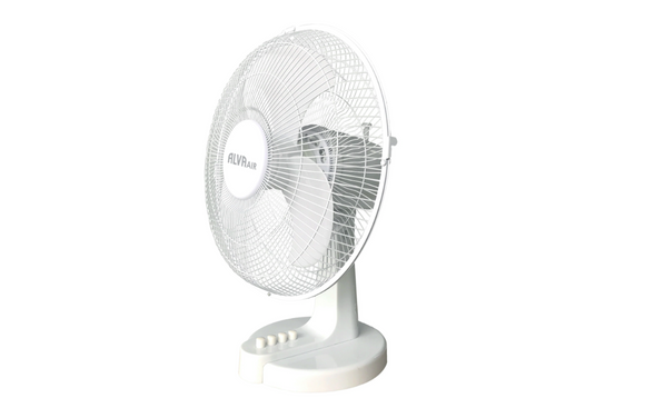 Image of  Alva Air 40Cm Plastic Desk Fan White 45W inHeating & Cooling,Fans,Ac Powered