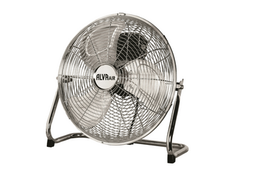 Image of  Alva Air 50Cm High Velocity Floor Fanchrome 130W inHeating & Cooling,Fans,Ac Powered