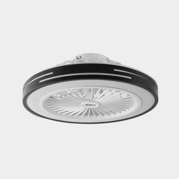 Alva 50cm Led Light / Ceiling Fan W Remote (Black)