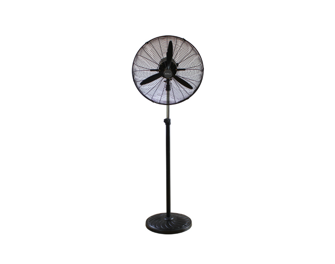 Image of  Alva Air 50Cm Metal Pedestal Fan Black 50W inHeating & Cooling,Fans,Ac Powered