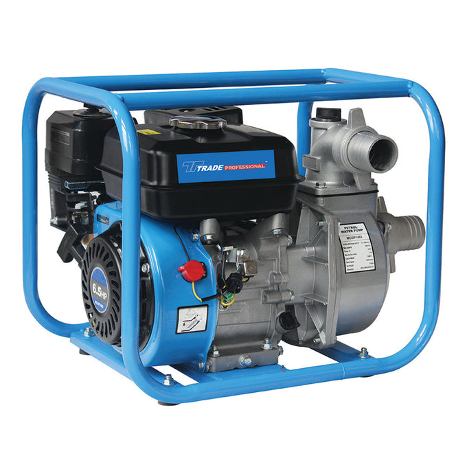 Tradepower Mcop1403 Petrol Water Pump Blue 4800 W in Tools & DIY 