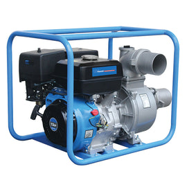 Trade Professional 100Mm Petrol Water Pump - Blue (9.7Kw) in Tools & DIY 