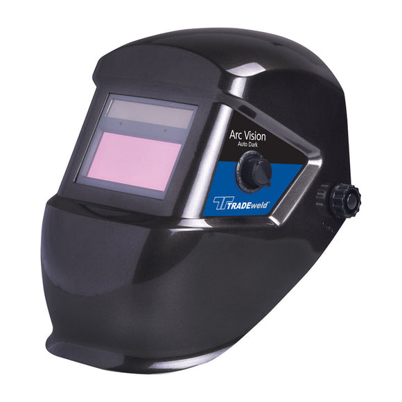 Tradeweld Ewhel0001 Auto Dark Fully Adjustable Welding Helmet - Black in Tools & DIY 