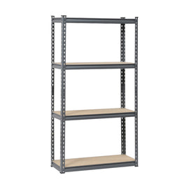 Wildberry 4 Tier Mdf Metal Stand - Grey (1524 X 813 X 305Mm) in Tools & DIY 
