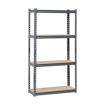 Wildberry 4 Tier Mdf Metal Stand - Grey (1524 X 813 X 305Mm) in Tools & DIY 