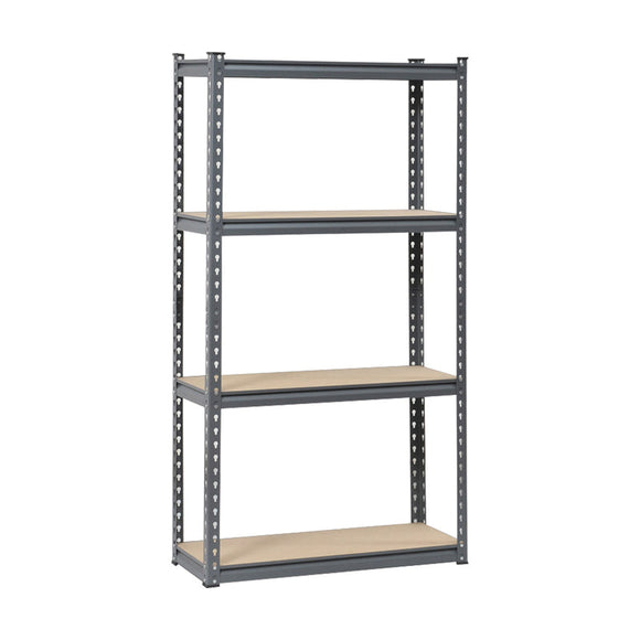 Wildberry 4 Tier Mdf Metal Stand - Grey (1524 X 813 X 305Mm) in Tools & DIY 