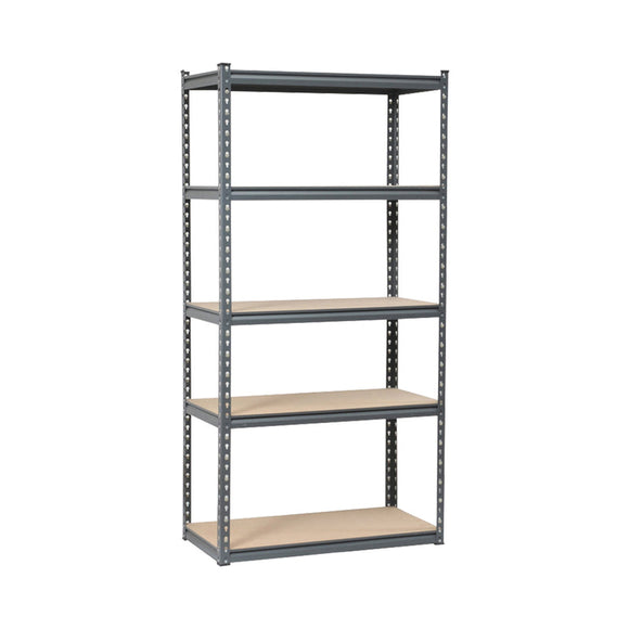 Wildberry 5 Tier Mdf Metal Stand Grey in Tools & DIY 