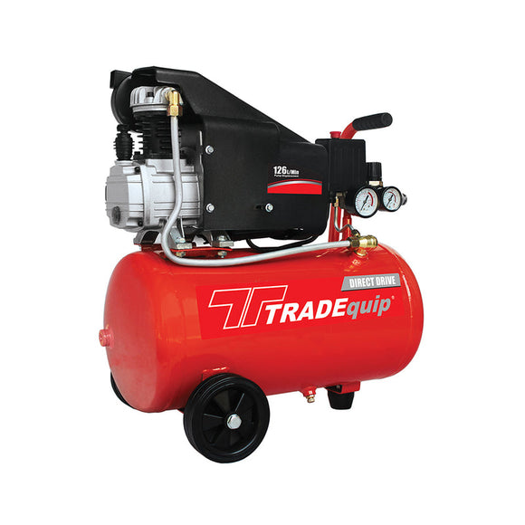 Tradeair 1.5Hp Hobby Air Compressor Blue 24 L in Tools & DIY 