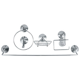 Wildberry Abs5148 5 Piece Suction Bathroom Accessories Set in Tools & DIY 