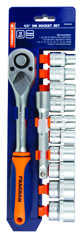 Fragram Socket Set 1/2 12Pce Crv